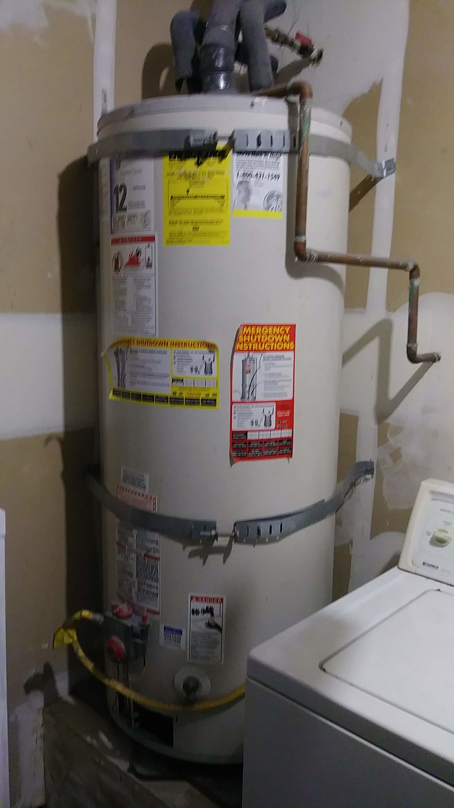 Deerfield water heater installation!